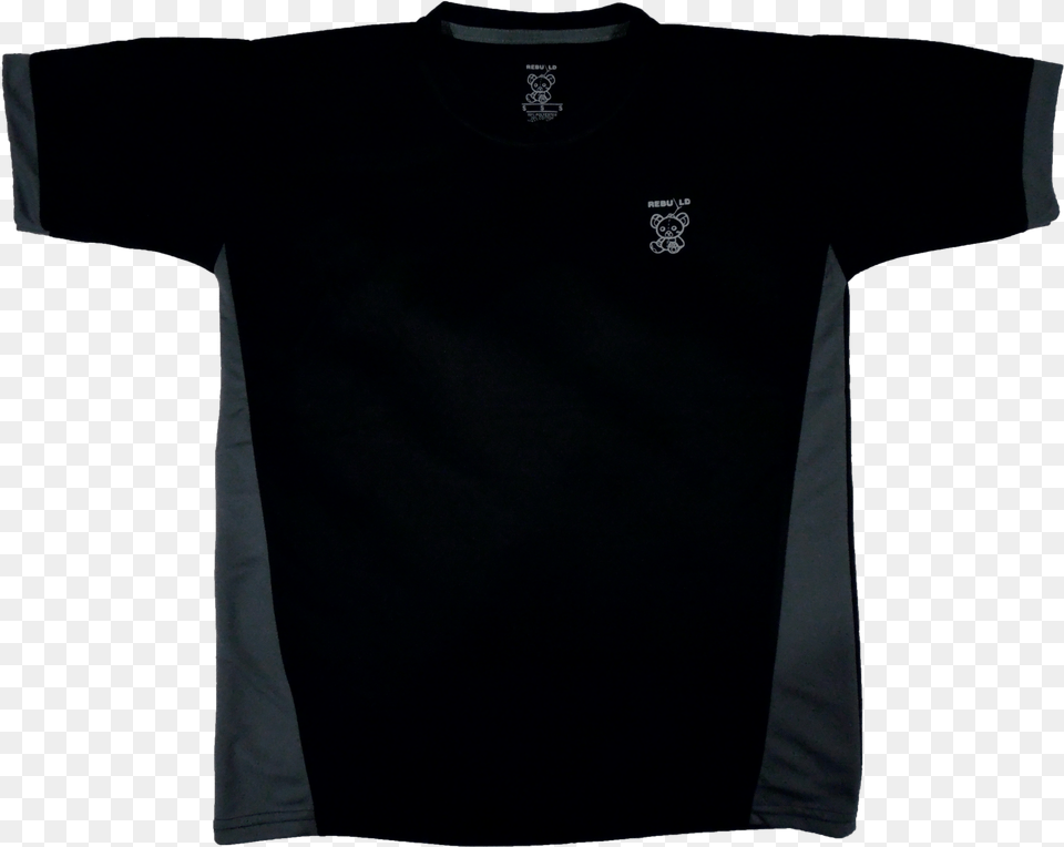 Men Short Sleeve T Shirt Black And Grey, Clothing, T-shirt Png Image