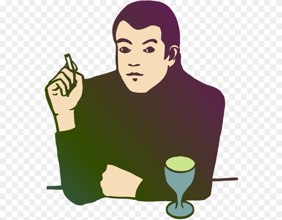 Men Smoking And Drink Alcohol Animation Download Men Smoking And Drink Alcohol Animation, Cutlery, Adult, Person, Woman Png