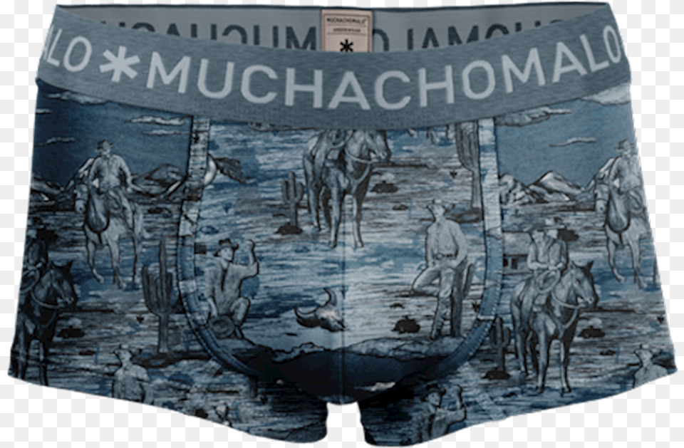 Men Trunk Print Jeansx Board Short, Clothing, Underwear, Person, Animal Png