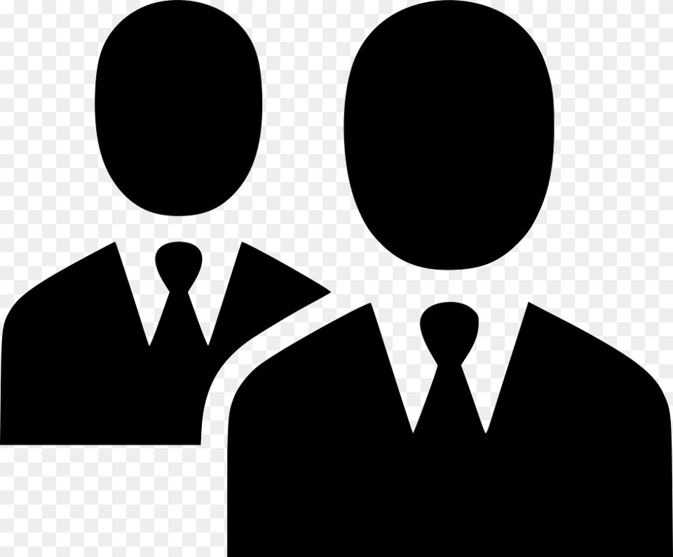 Men Users Group Team People Business Person Icon, Stencil, Accessories, Formal Wear, Tie Free Png