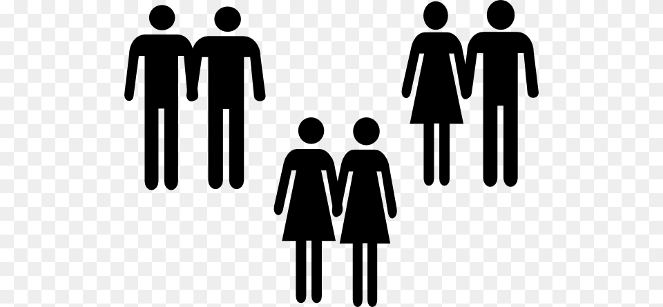 Men Women Holding Hands Clip Art, Adult, Male, Man, Person Free Png