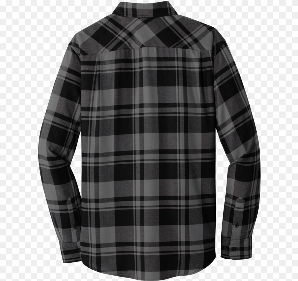 Men39s Plaid Flannel Shirt Men39s Black Grey Flannel Shirt, Clothing, Dress Shirt, Long Sleeve, Sleeve Png