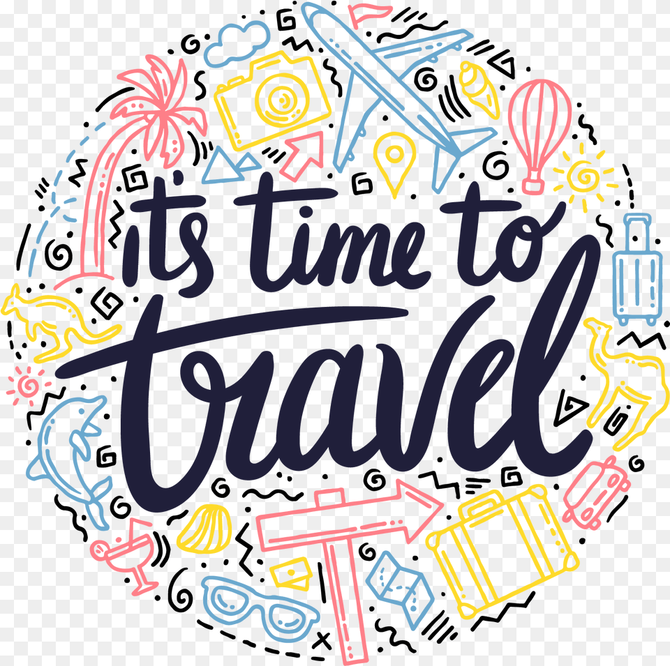 Menabung Untuk Traveling Time To Travel, Text Free Png