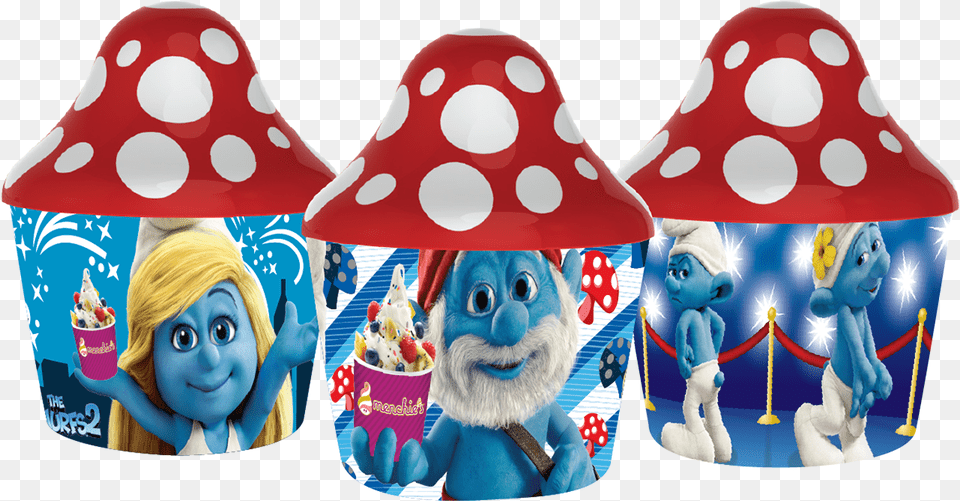Menchies Smurf, Baby, Person, Toy, Head Free Png Download
