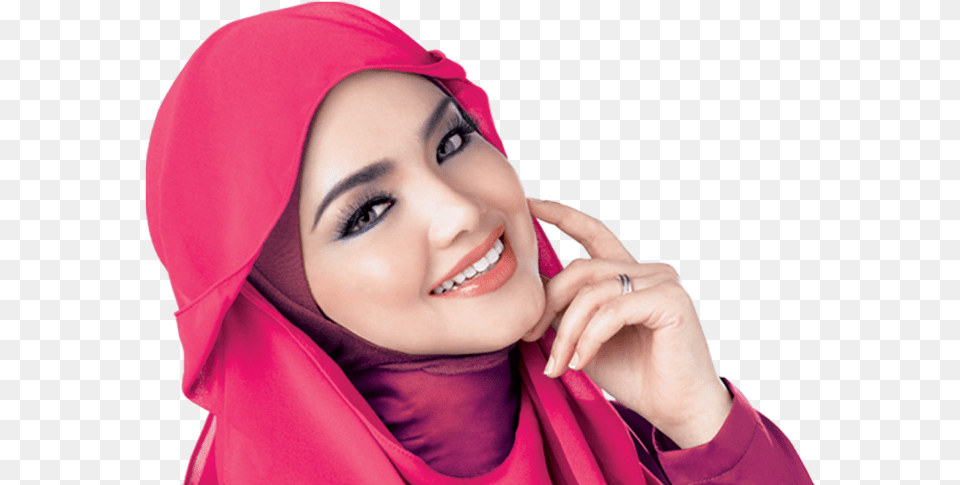 Mengintip Tren Hijab Malaysia Dato Siti Nurhaliza Simply Siti, Smile, Face, Happy, Head Free Transparent Png