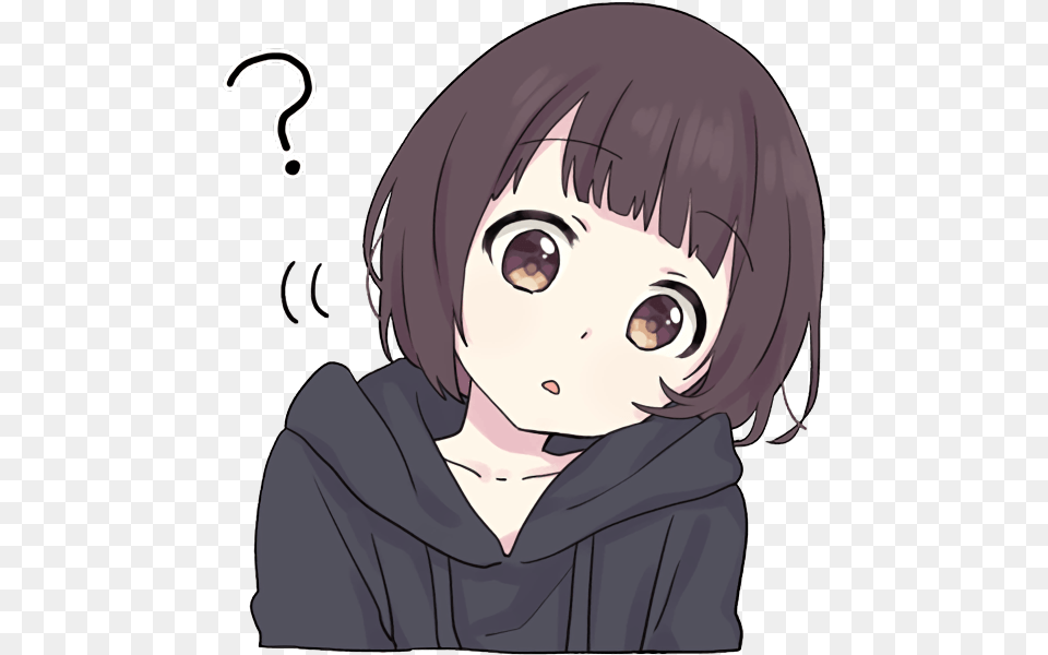 Menhera Chan Animegirl Animated Anime Discord Emoji, Adult, Publication, Person, Woman Free Transparent Png