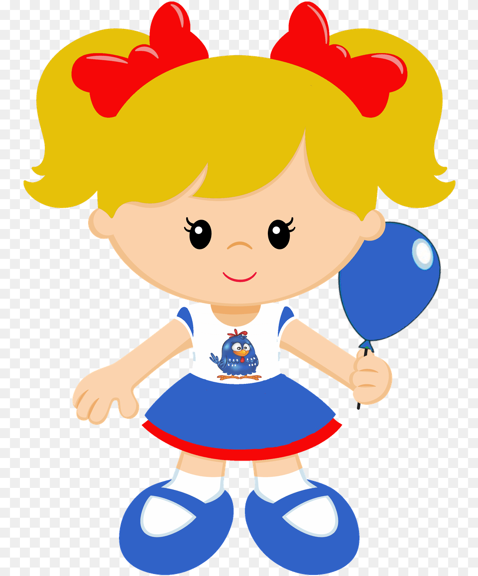 Menina Cute Galinha Pintadinha, Balloon, Baby, Person, Face Png Image