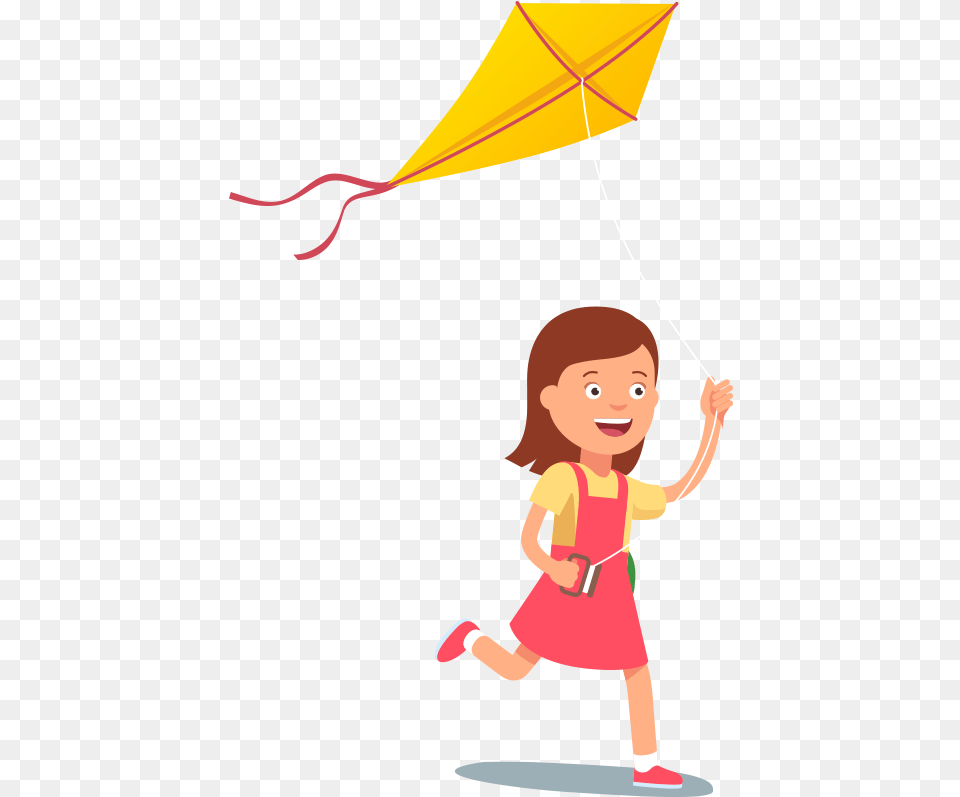 Menina Fly A Kite Clipart, Baby, Person, Toy, Face Free Png