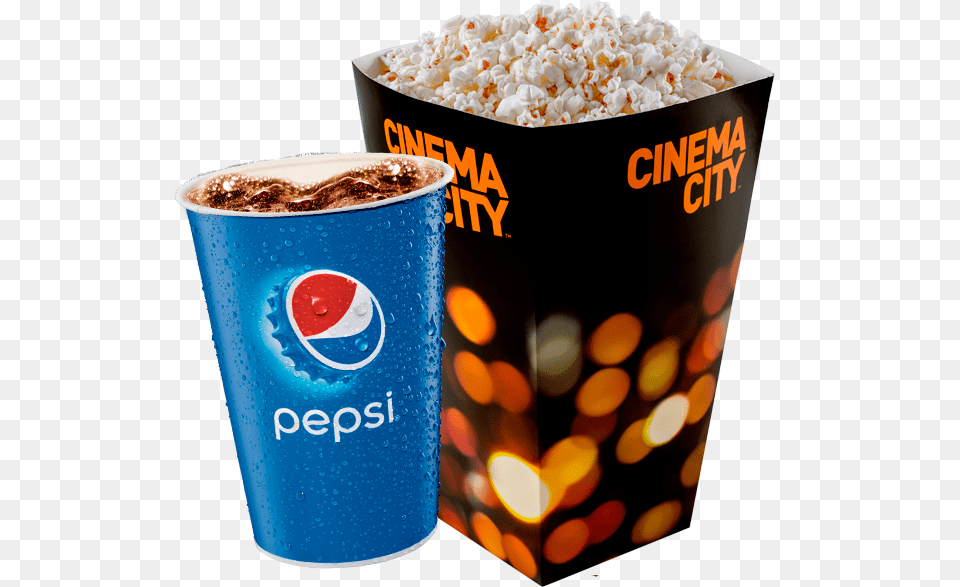 Meniu Duet Popcorn Cinema City, Food, Snack, Cup, Disposable Cup Free Transparent Png