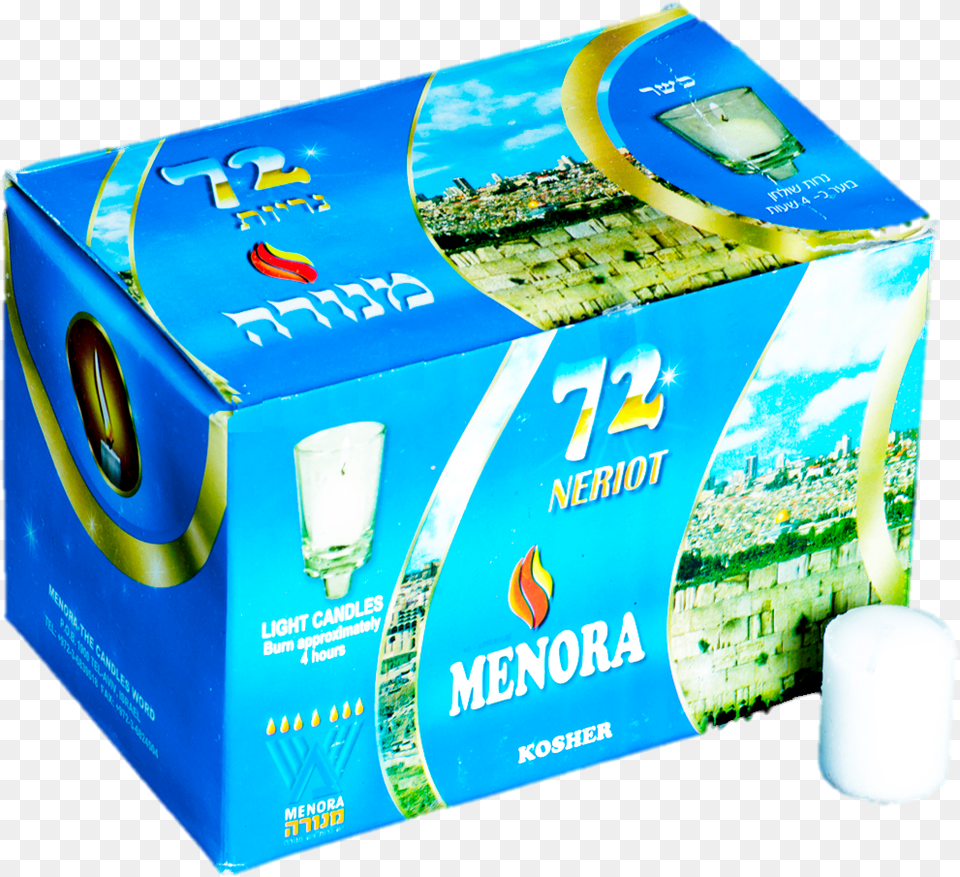 Menora Neriot 72 6hr Menorah, Box Free Png Download