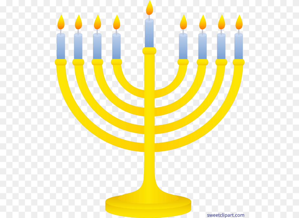 Menorah Clip Art, Festival, Hanukkah Menorah, Candle, Candlestick Png Image