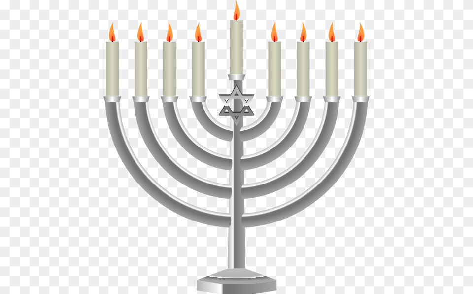 Menorah Hanukkah, Festival, Hanukkah Menorah, Candle, Candlestick Png