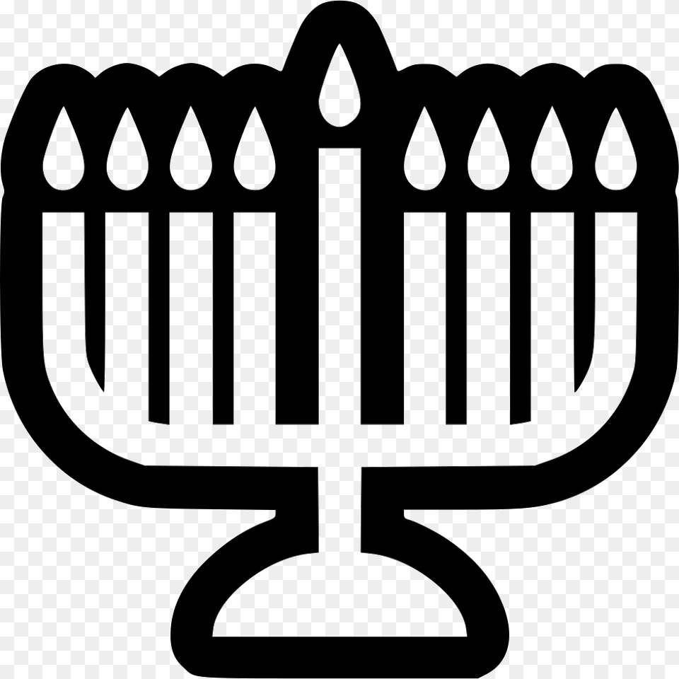 Menorah Icon Download, Electrical Device, Microphone, Fence, Cutlery Png