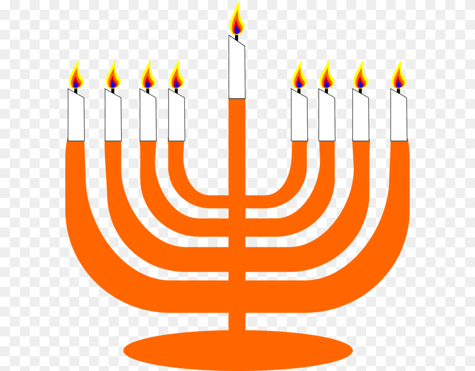 Menorah Judaism Hanukkah Star Of David Download, Candle, Chandelier, Lamp Png Image