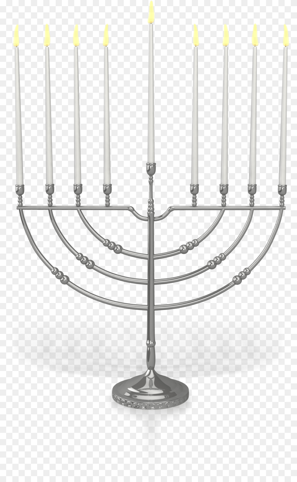 Menorahs Picture Hd Menorah Lit, Festival, Hanukkah Menorah, Candle, Candlestick Free Transparent Png