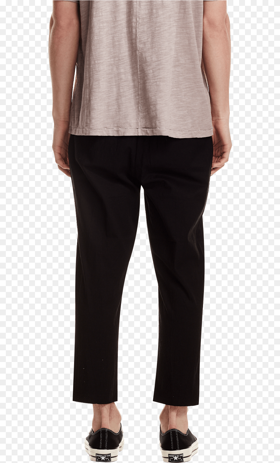 Menquots Crop Trouser Black High Heels, Clothing, Pants, Home Decor, Linen Png