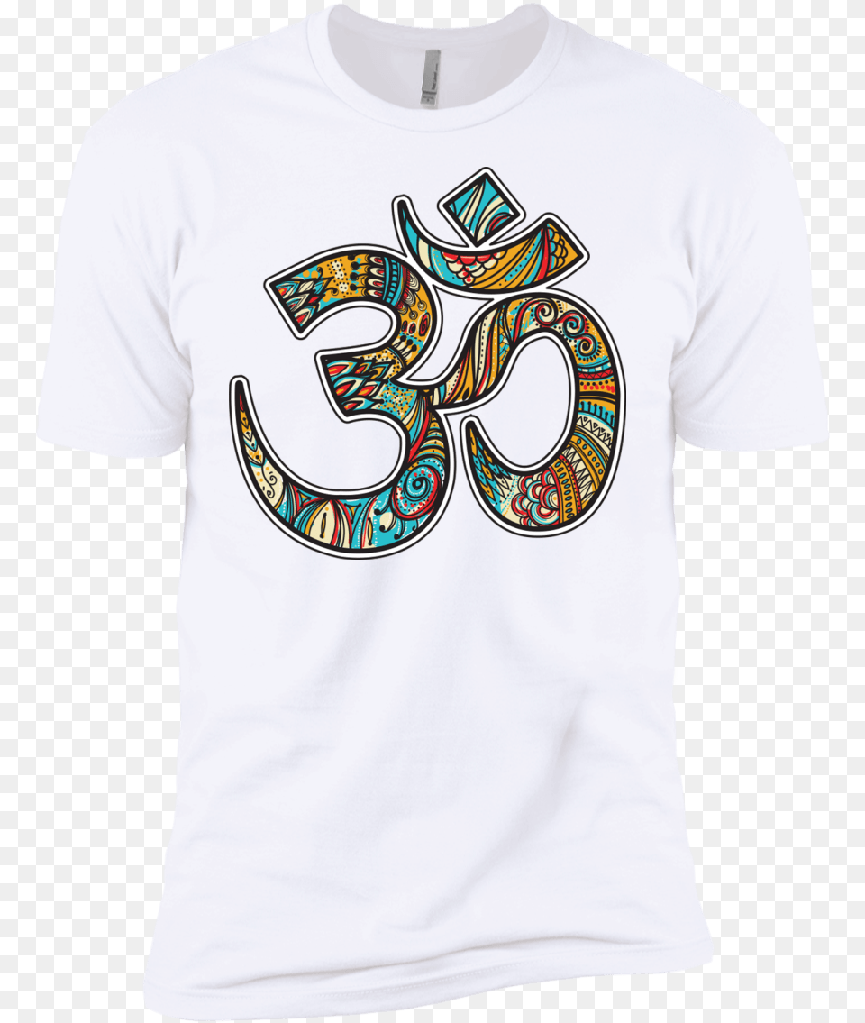 Menquots Hand Drawn Om Symbol Shirt Om Symbol, Clothing, T-shirt Png Image