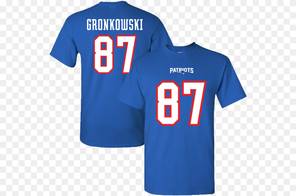 Menquots New England Patriots Rob Gronkowski New England Patriots, Clothing, Shirt, T-shirt, Jersey Free Png Download