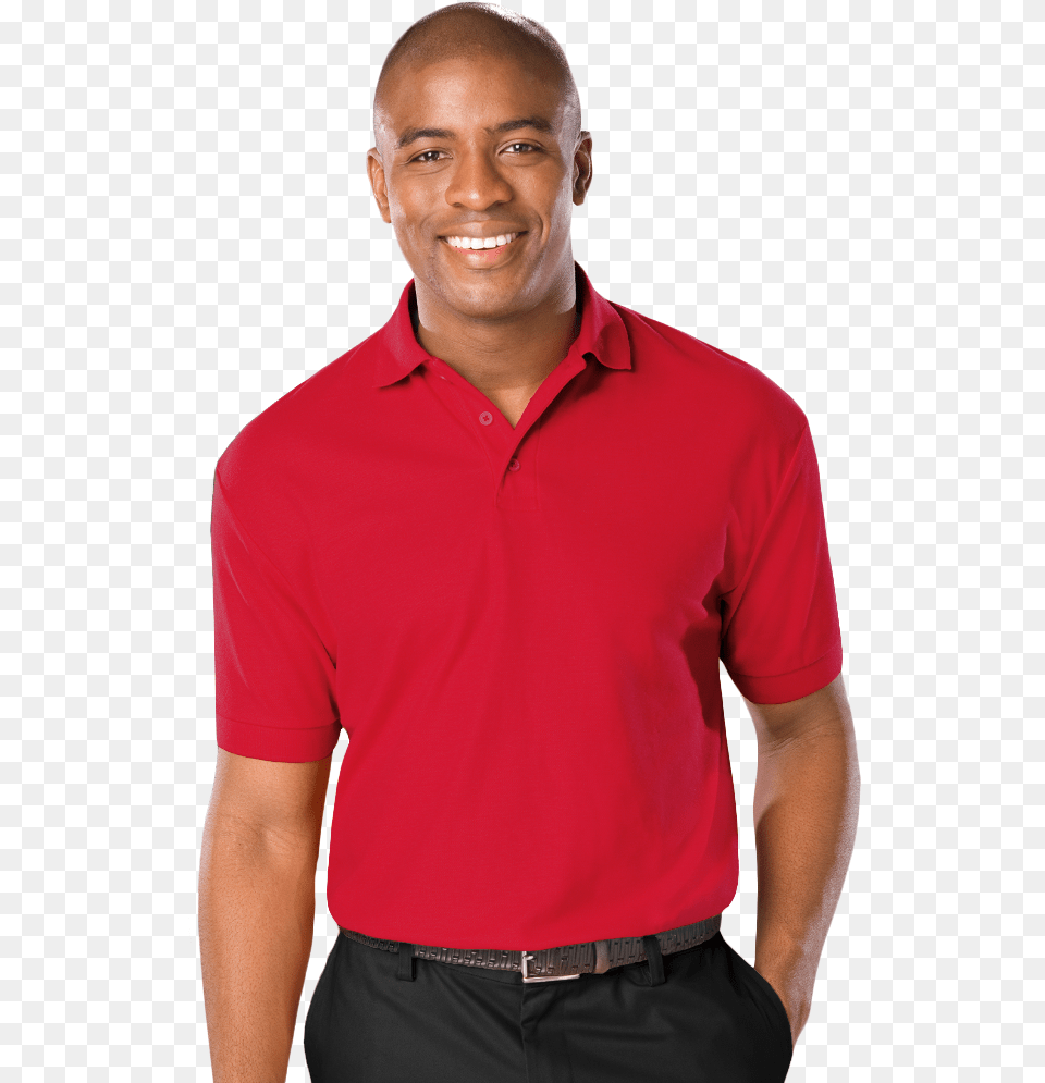 Mens Avenger Micro Pique Ss Polo Red Extra Large Red Scrub Top Male, Clothing, Sleeve, Shirt, Adult Png Image