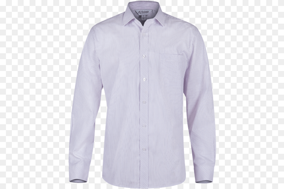 Mens Bayview Long Sleeve Shirt White Man Shirt, Clothing, Dress Shirt, Long Sleeve Free Png