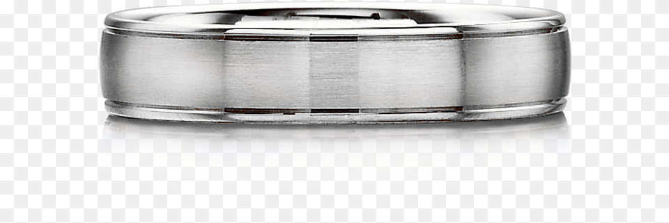 Mens Brushed And Grooved Gold Ring Bangle, Silver, Accessories, Platinum, Jewelry Png Image
