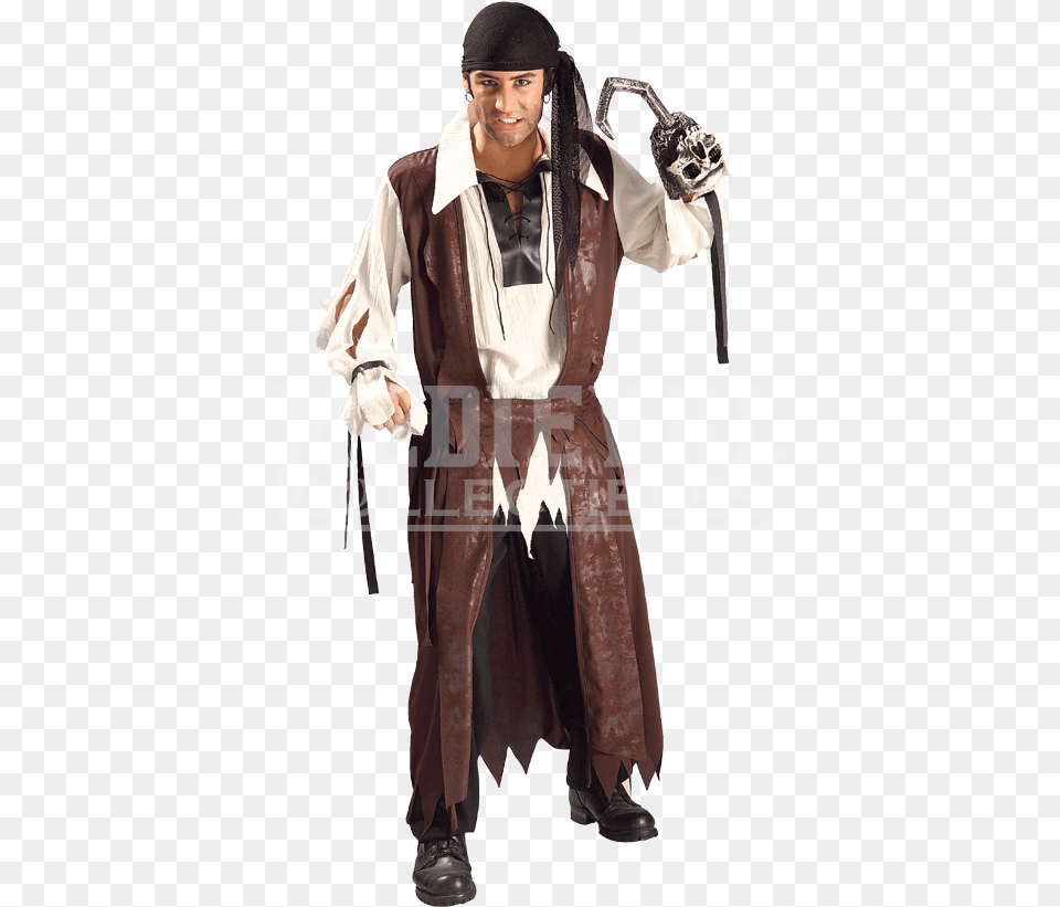 Mens Caribbean Pirate Costume Pirate Costume Guys, Clothing, Person, Adult, Male Free Png