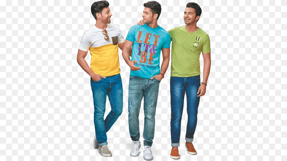 Mens Collection, T-shirt, Clothing, Pants, Adult Free Png