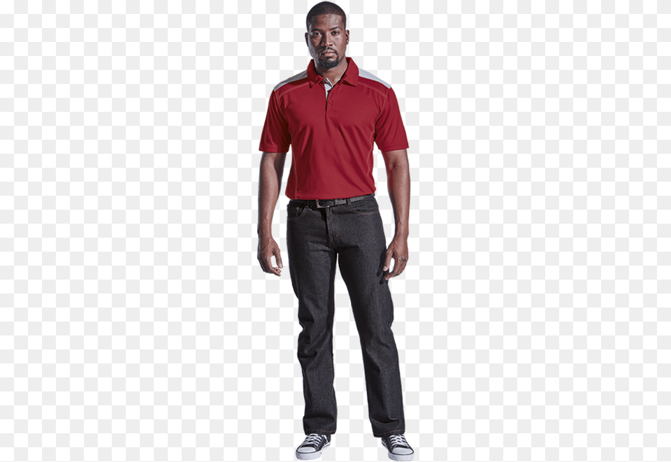 Mens Crest Golfer Clothing, Standing, Shirt, Person, Pants Png