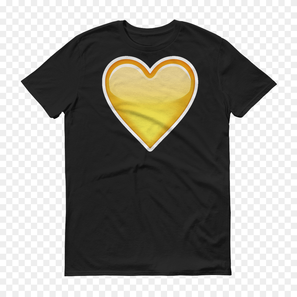 Mens Emoji T Shirt, Clothing, T-shirt, Heart Free Png Download