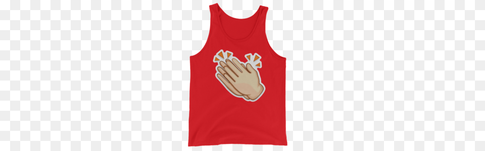 Mens Emoji Tank Top, Clothing, Tank Top, Body Part, Hand Free Transparent Png