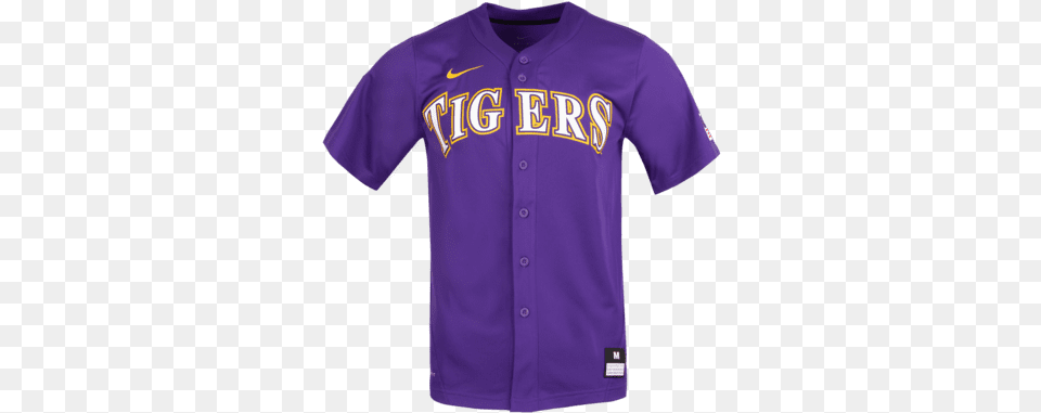 Mens Full Lsu Baseball Jersey, Clothing, Shirt, T-shirt, People Free Png Download