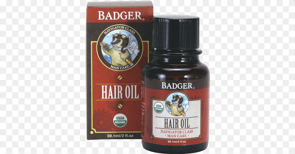 Mens Hair Oil Badger Beard Oil, Bottle Free Png Download