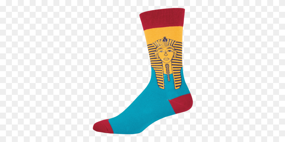 Mens King Tut Funsockcity, Clothing, Hosiery, Sock, Face Free Transparent Png