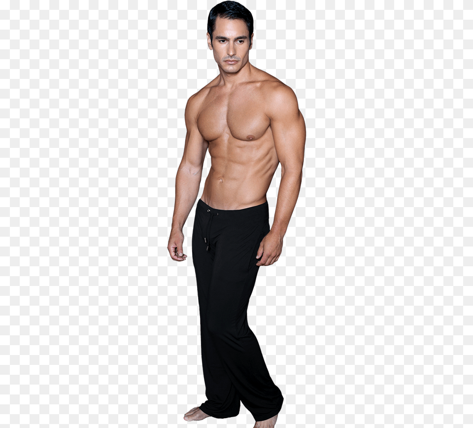 Mens Lounge Pants Barechested, Person, Hand, Finger, Body Part Free Png