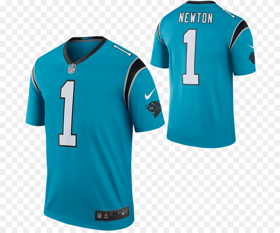 Mens Newton Color Rush Carolina Panthers Official Shop, Clothing, Shirt, Jersey, T-shirt Png Image