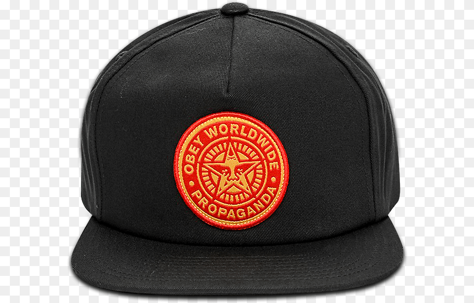 Mens Obey Heritage Snapback Navy Hat, Baseball Cap, Cap, Clothing, Logo Png Image