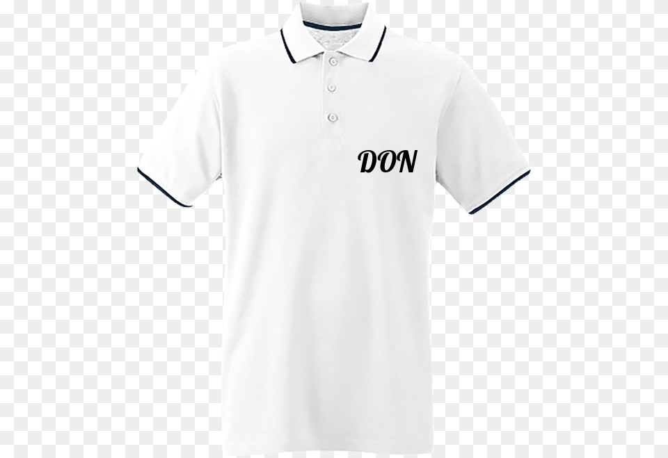 Mens Official Don Border Neck Polo Shirt Plain 1 Logo Polo Shirt, Clothing, T-shirt Free Png Download