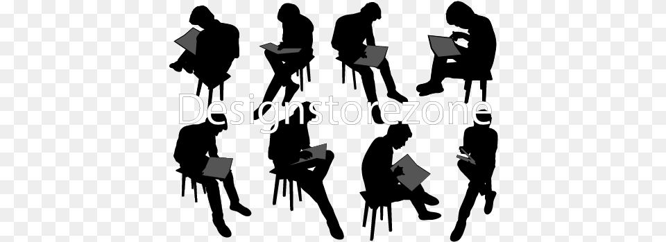 Mens Reading Book Silhouette Vector Final Silhouette, People, Person, Graduation, Text Free Transparent Png