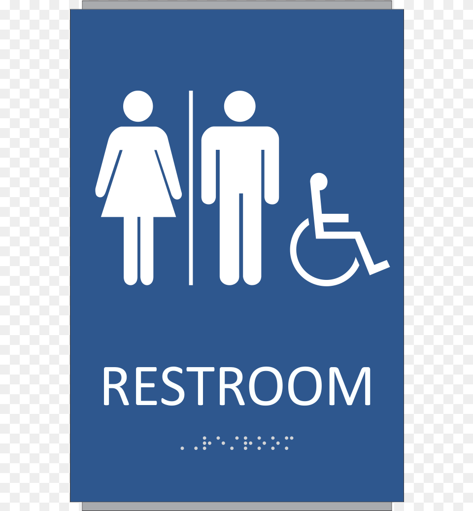 Mens Restroom Braille, Sign, Symbol, Road Sign, Dynamite Free Png Download