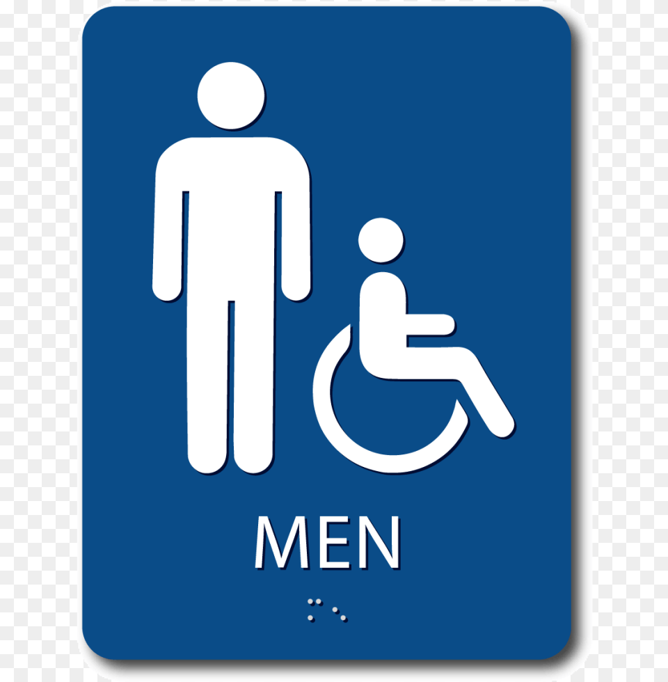 Mens Restroom Sign, Symbol, Road Sign Free Png Download
