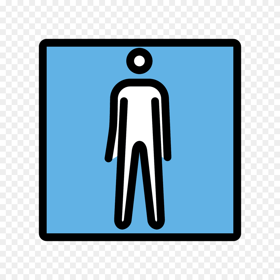 Mens Room Emoji Clipart, Sign, Symbol Png