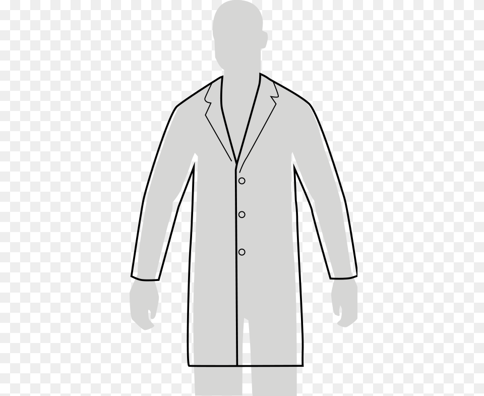 Mens Slim Fit Lab Coat Fit White Coat, Clothing, Lab Coat, Long Sleeve, Sleeve Png