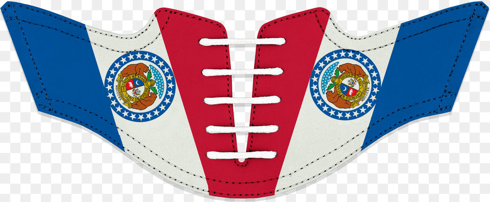 Mens State Of Missouri Flag Saddles Laces Missouri Emblem, Logo Free Png