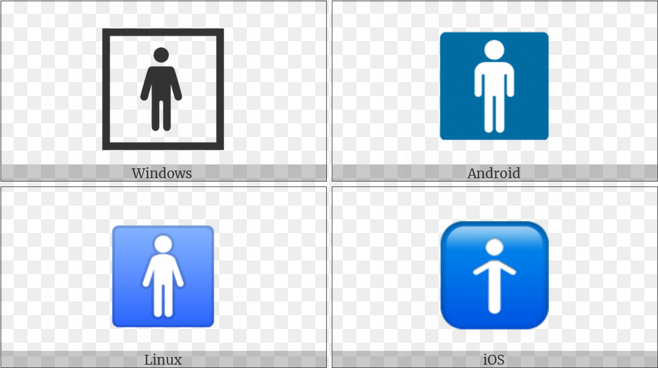 Mens Symbol On Various Operating Systems Mens Toilet, Sign, Person Free Png