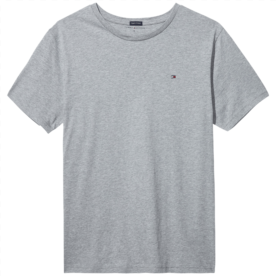 Mens Tommy Hilfiger T Shirt 39icon39 Short Sleeved Tommy Hilfiger Men Grey T Shirt, Clothing, T-shirt, Sleeve Free Png Download