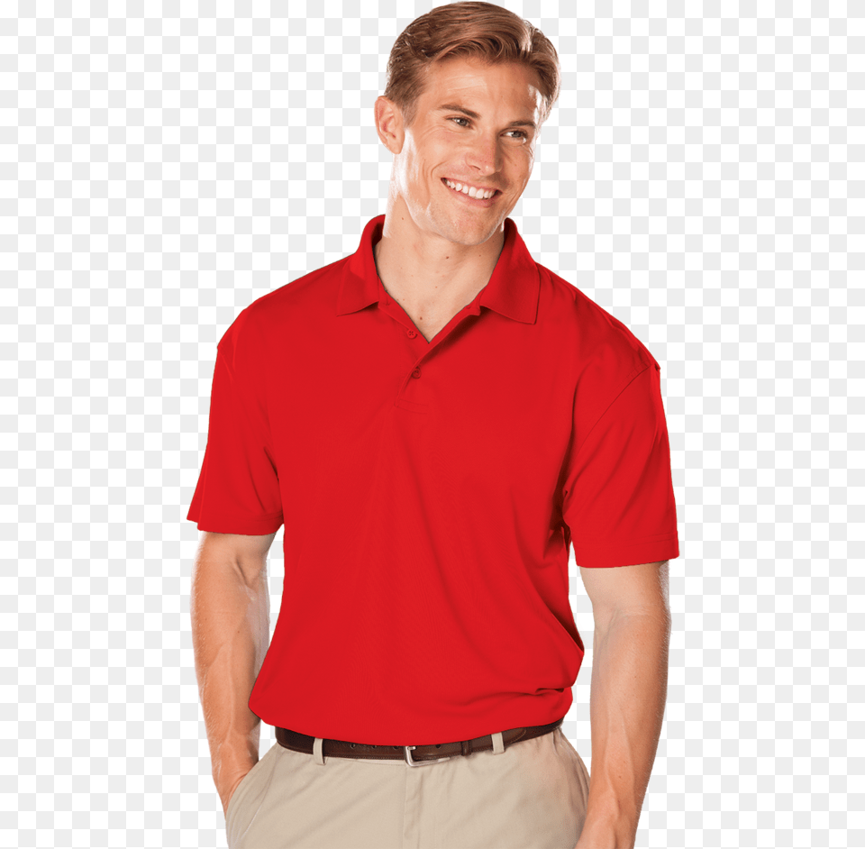 Mens Value Moisture Wicking Ss Polo Shirt, Clothing, Male, Adult, Sleeve Png