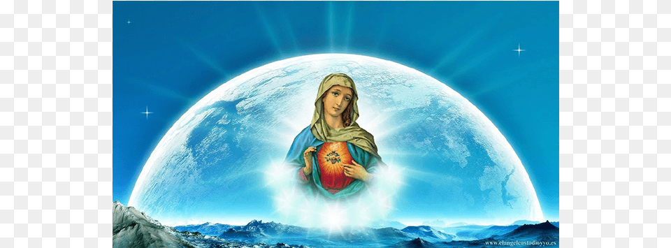 Mensaje De Mara De Hoy 15 De Agosto Novena Ao Sagrado De Maria, Adult, Female, Person, Woman Free Png Download
