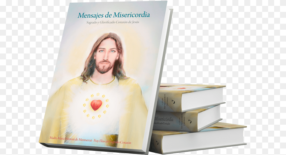 Mensajes De Misericordia Friar Elas Del Sagrado Corazn, Publication, Book, Novel, Person Png