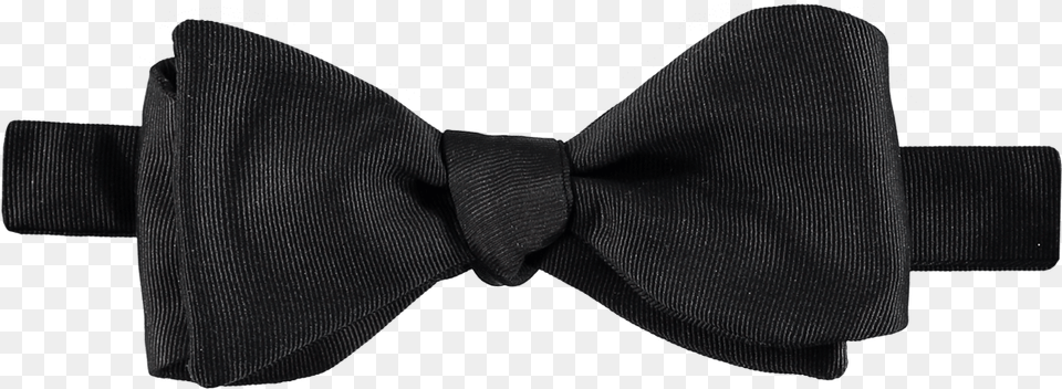 Menswear Bow Tie Self Tie Black Grosgrain Butterfly Motif, Accessories, Formal Wear, Bow Tie, Clothing Png Image