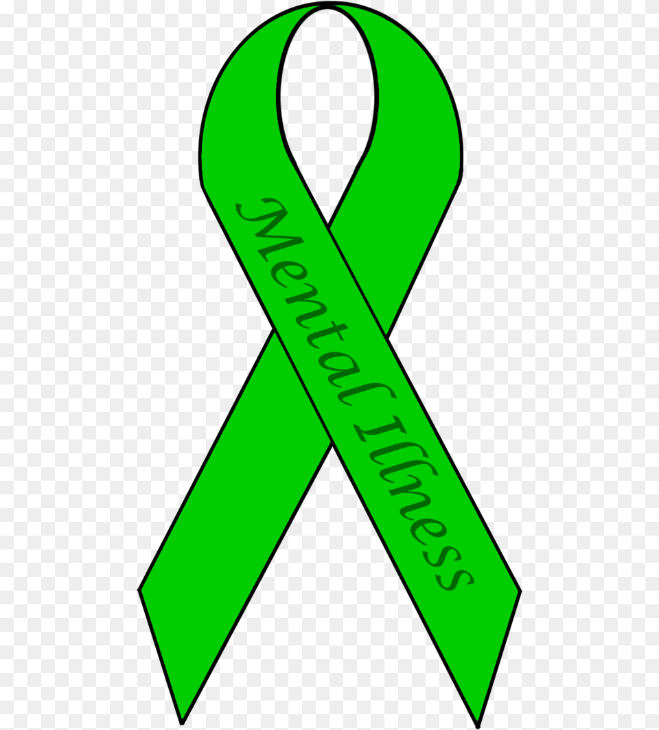 Mental Health Awareness Ribbon Colors Mental Illness Transparent, Symbol Png